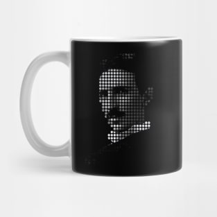 Nikola Tesla Dotted Design Mug